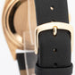 Rolex Day-Date President Black DIAMOND DIAL 18K Yellow Gold Fluted 36mm Watch 18