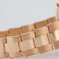2000 Rolex DateJust 15238 Champagne 18K Yellow Gold 34mm Watch Box Papers