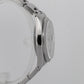 PAPERS Rolex DateJust Silver 36mm Stainless Steel Engine-Turned Watch 16220 BOX