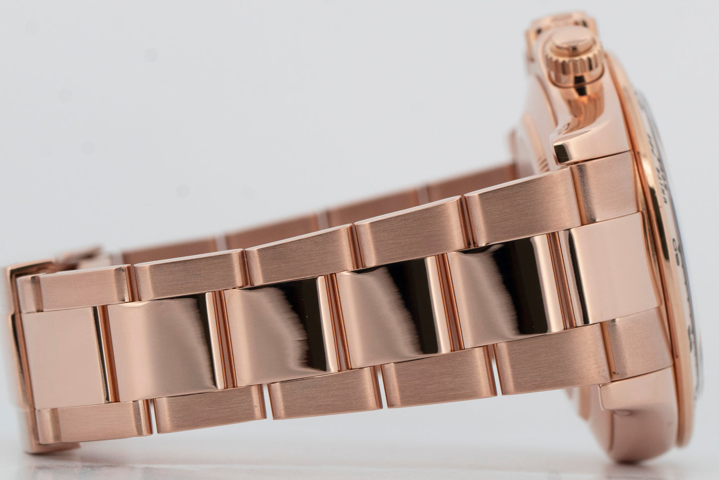 PAPERS Rolex Daytona SUNDUST 40mm 18K Rose Gold Watch Chronograph 116505 BOX