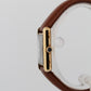 Cartier Must de Cartier Tank Brown 23mm Vermeil Sterling Silver Gold Watch