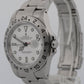 UNPOLISHED PAPERS Rolex Explorer II WHITE Stainless Steel 40mm 16570 Watch BOX
