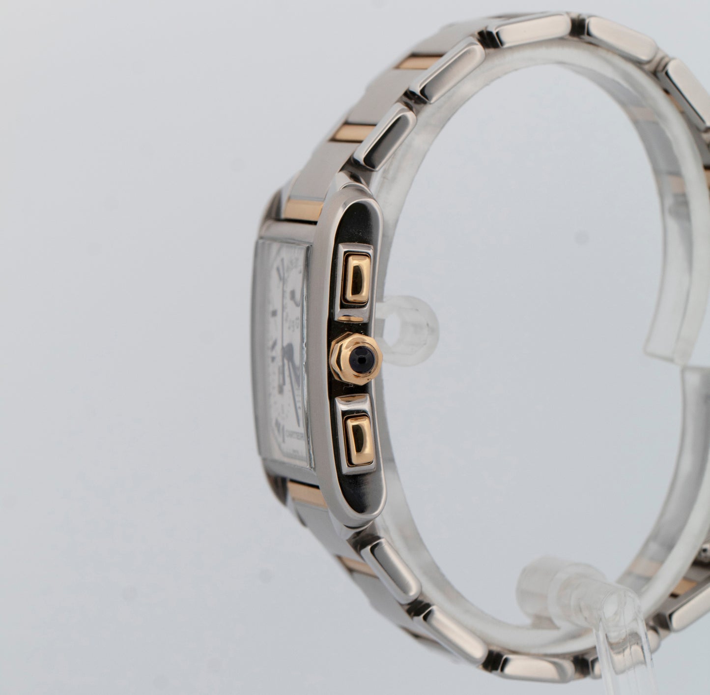 Ladies Cartier Tank Francaise Chronograph Quartz Two-Tone 28mm 2303 W51004Q4