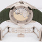 PAPERS Patek Philippe Aquanaut GREEN 18K White Gold 42.2mm Watch 5168G-010 BOX