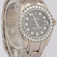MINT Rolex DateJust Pearlmaster 18k White Gold DIAMOND PYRITE 29mm 80299 Watch