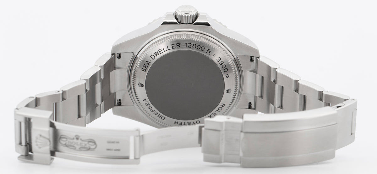 2009 PAPERS Rolex Sea-Dweller Deepsea BLACK Steel 44mm 116660 Watch BOX