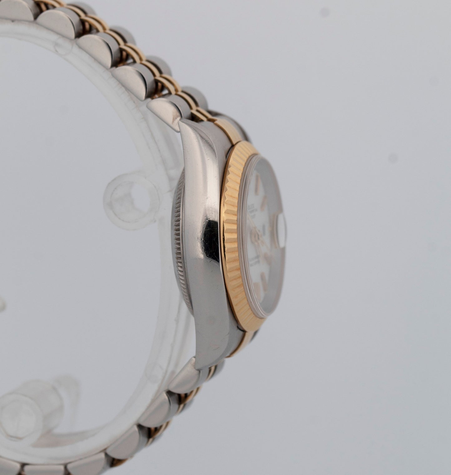 Rolex DateJust WHITE Two-Tone Jubilee 18K Yellow Gold Steel 26mm 79173 Watch