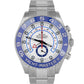 MINT PAPERS Rolex Yacht-Master II 44mm White Stainless Blue Watch 116680 BOX