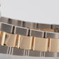Rolex Oyster Perpetual Date CHAMPAGNE Two-Tone Yellow Gold 34mm 1505 Watch