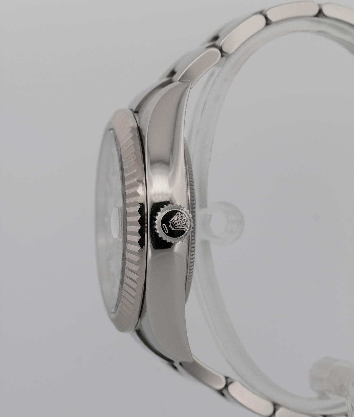 2022 Rolex Sky-Dweller 326934 White Fluted Stainless Steel 42mm Watch Box Papers