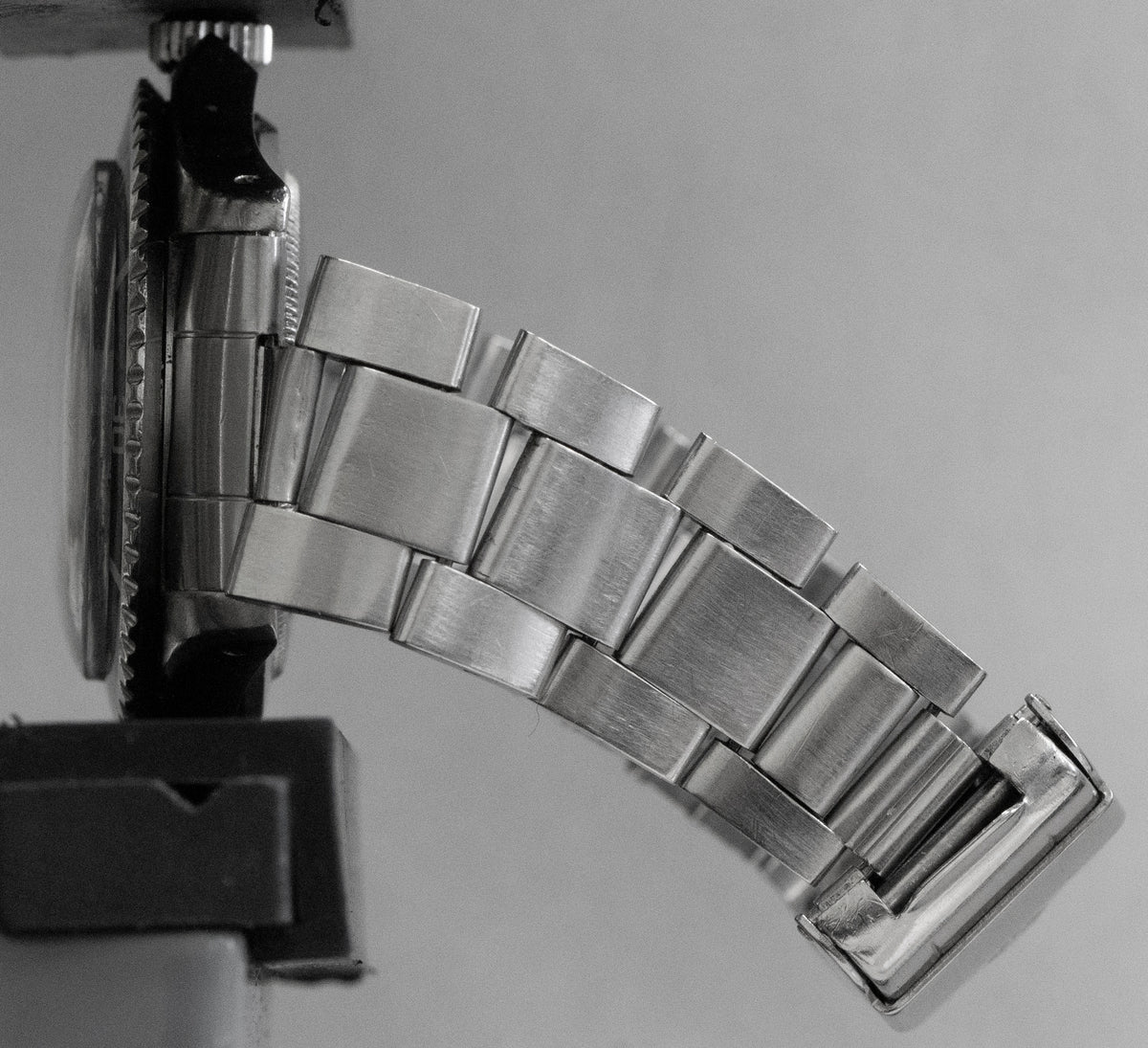 Rolex No-Date Submariner 5512 Gilt Black Stainless Steel 40mm Oyster Watch