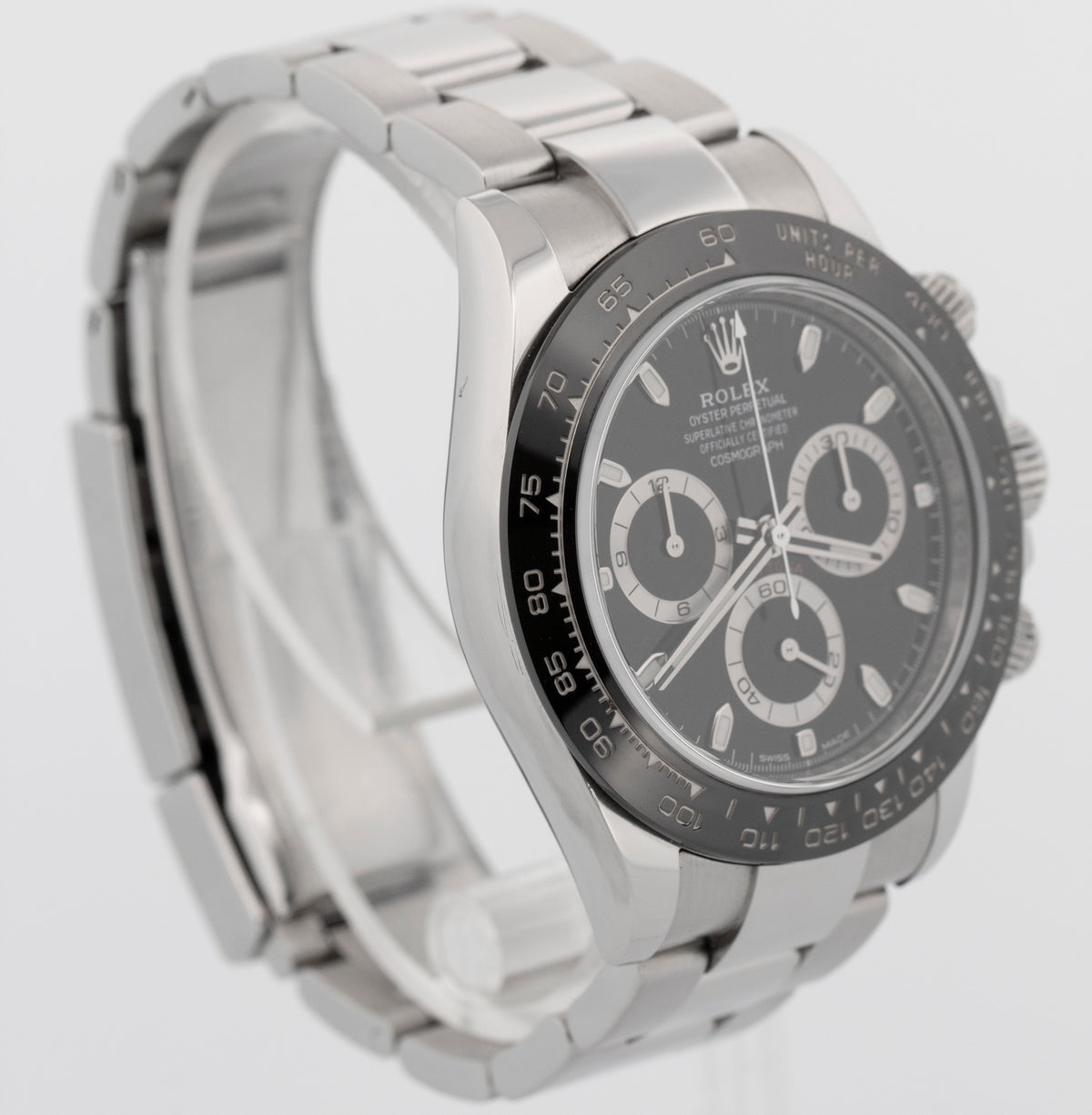 Rolex Daytona Cosmograph 116500 LN Black Ceramic Stainless Steel 40mm Watch