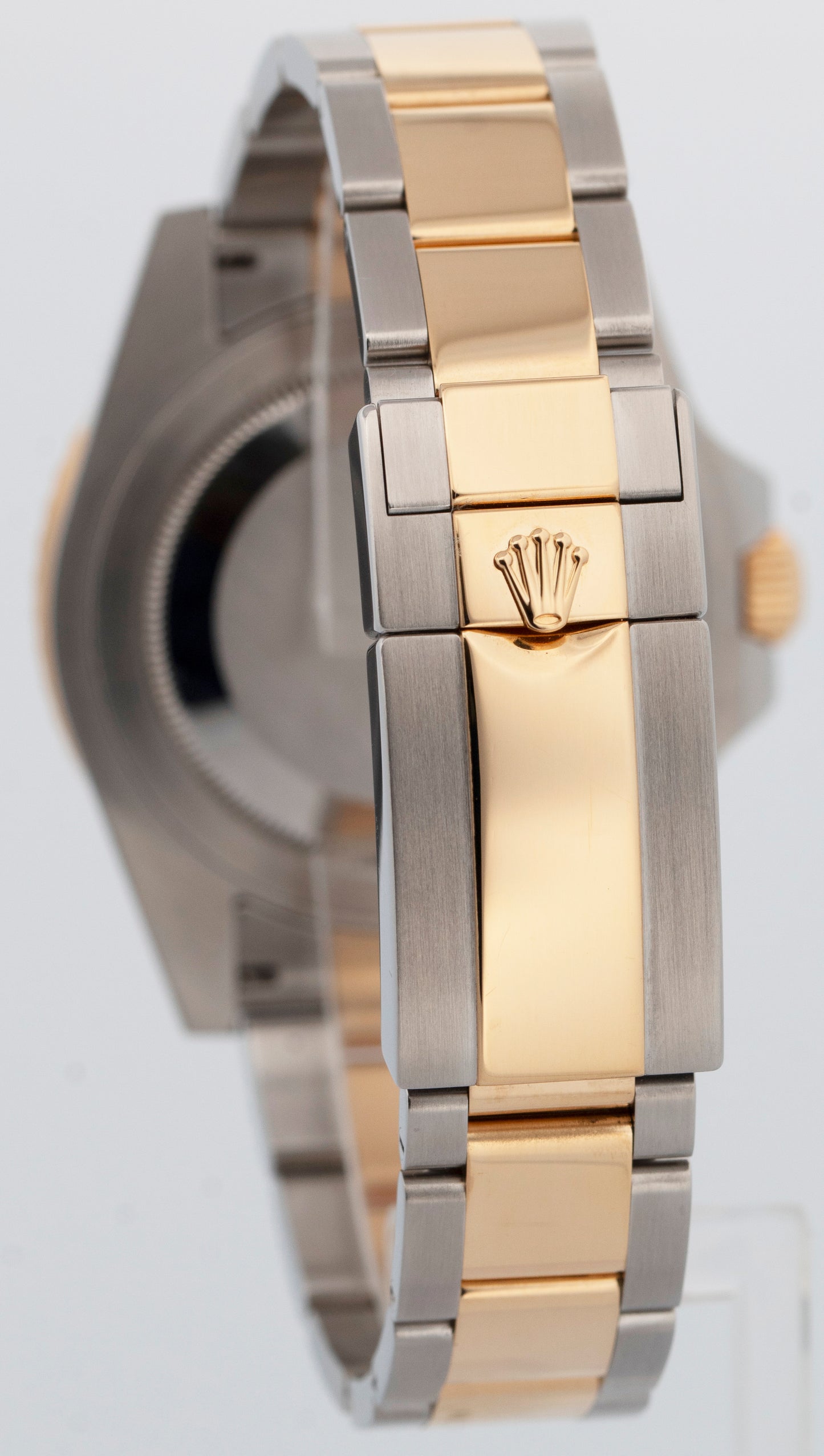 Rolex GMT-Master II Ceramic BLACK Two-Tone 18K Yellow Gold 40mm 116713 LN Watch