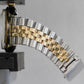 Unpolished Rolex DateJust 6605 Two-Tone Steel Gold Roulette Red 36mm Watch