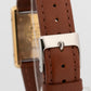 Cartier Must de Cartier Tank Brown 23mm Vermeil Sterling Silver Gold Watch