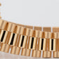 Rolex Day-Date President WHITE Dial 36mm 18K Yellow Gold Fluted 18238 Watch