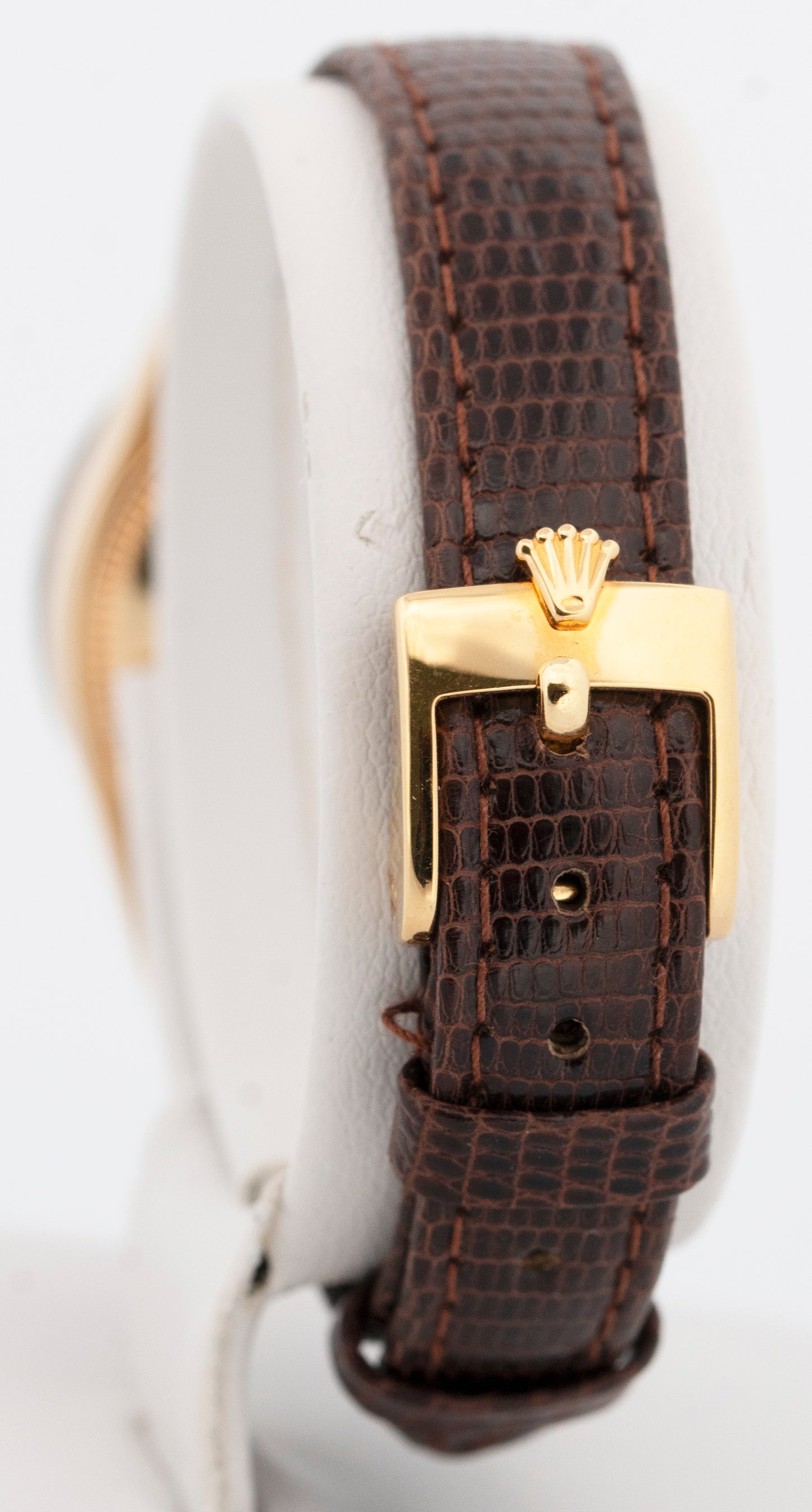 Ladies Rolex DateJust President 26mm CHAMPAGNE 18K Yellow Gold DIAMOND 6917