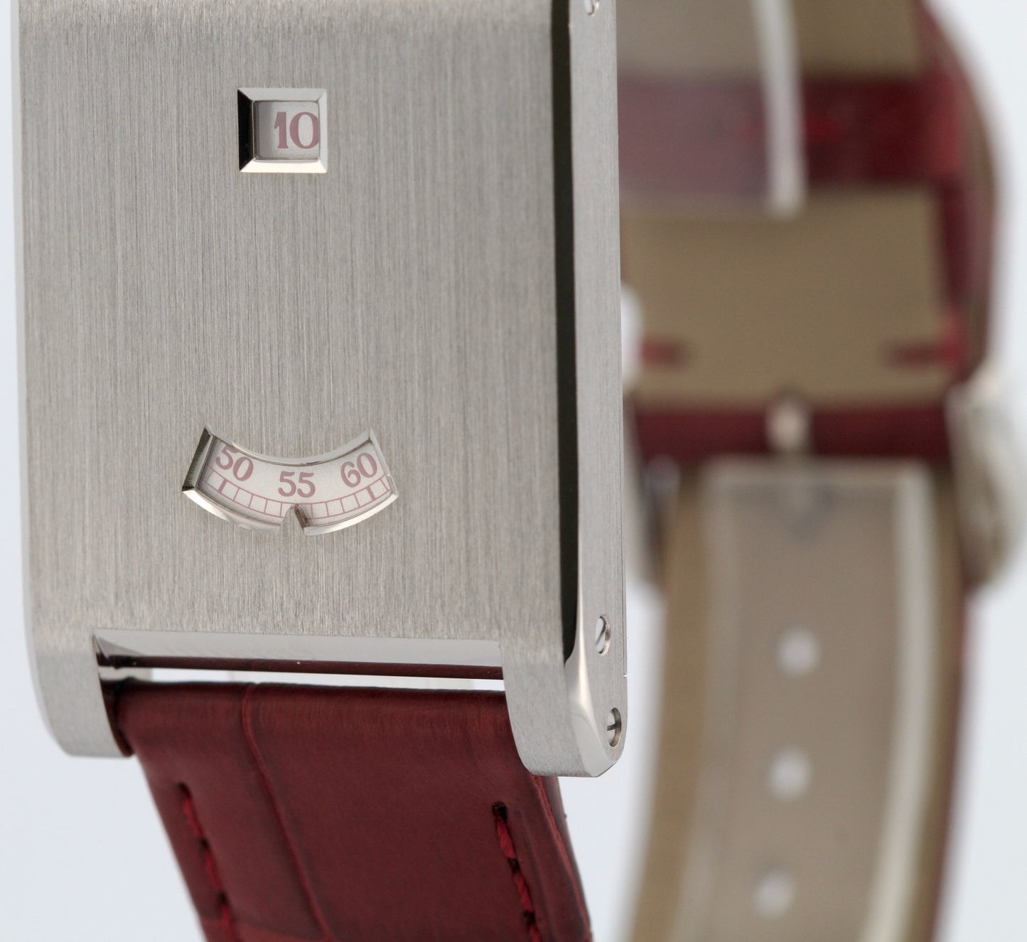 NEW 2025 PAPERS Cartier Tank à Guichets PLATINUM Manual 25mm WGTA0236 4582 BOX