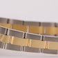 PAPERS Ladies Rolex DateJust SILVER 18K Yellow Gold Steel 26mm OYSTER 79173 BOX