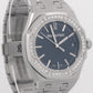 New 50th Anniversary Audemars Piguet Royal Oak Diamond 37mm 15551ST Box Papers