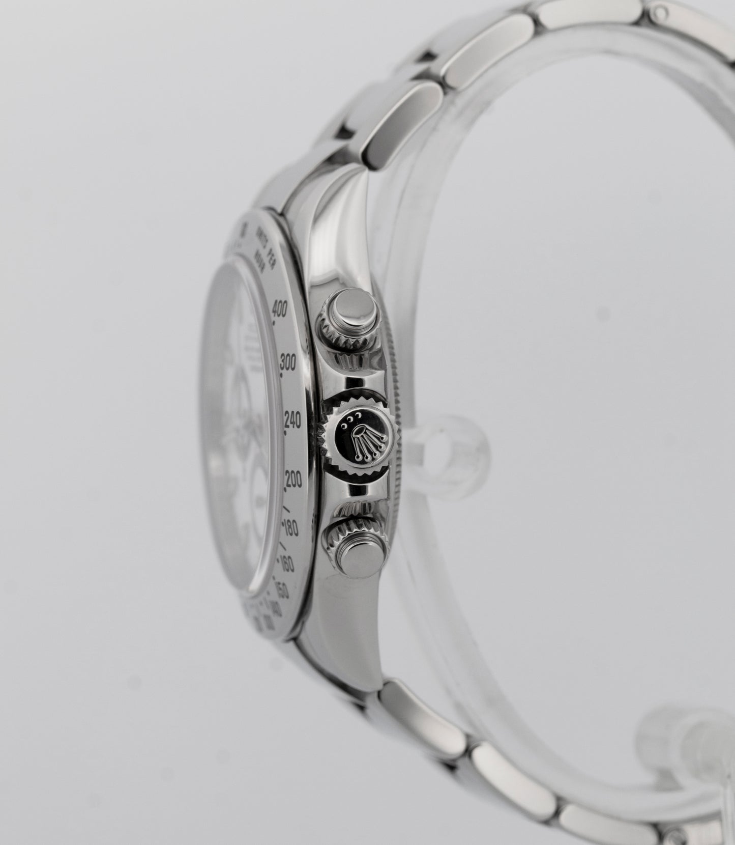 Rolex Daytona Cosmograph CHROMALIGHT WHITE Steel 40mm 116520 Watch