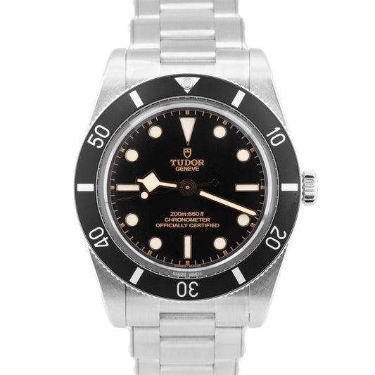 MINT 2023 PAPERS Tudor Black Bay 54 Stainless Steel Watch 37mm 79000 N BOX