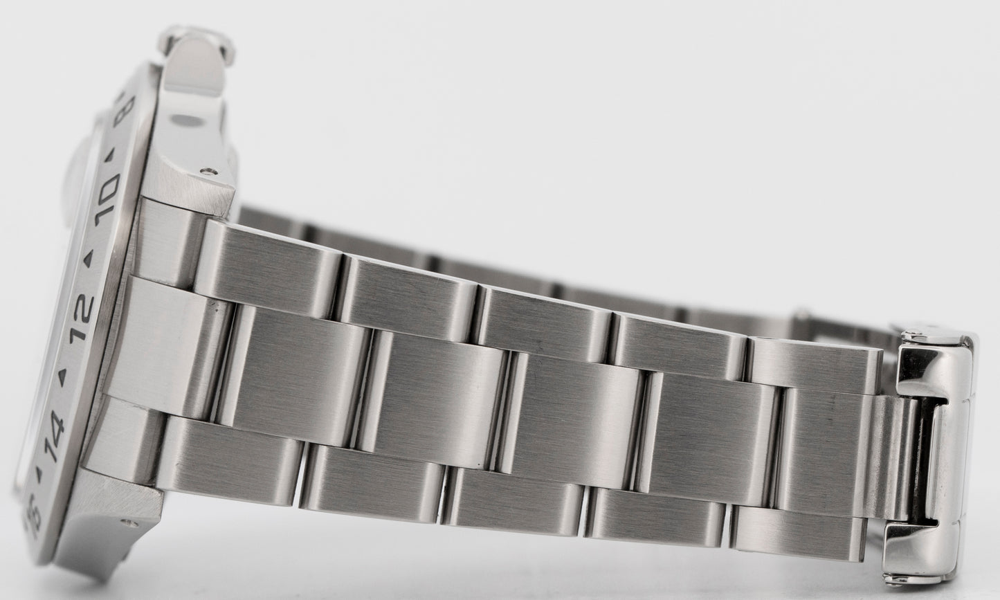 UNPOLISHED PAPERS Rolex Explorer II WHITE Stainless Steel 40mm 16570 Watch BOX