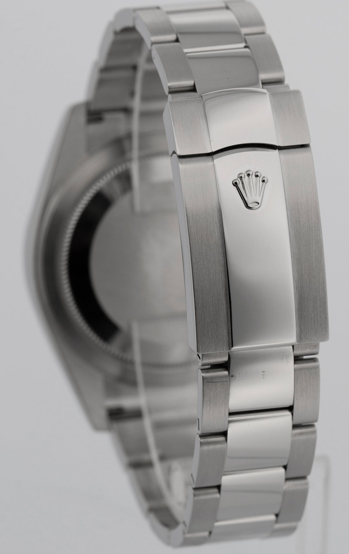 2022 Rolex Sky-Dweller 326934 White Fluted Stainless Steel 42mm Watch Box Papers