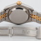 Rolex DateJust WHITE Two-Tone Jubilee 18K Yellow Gold Steel 26mm 79173 Watch