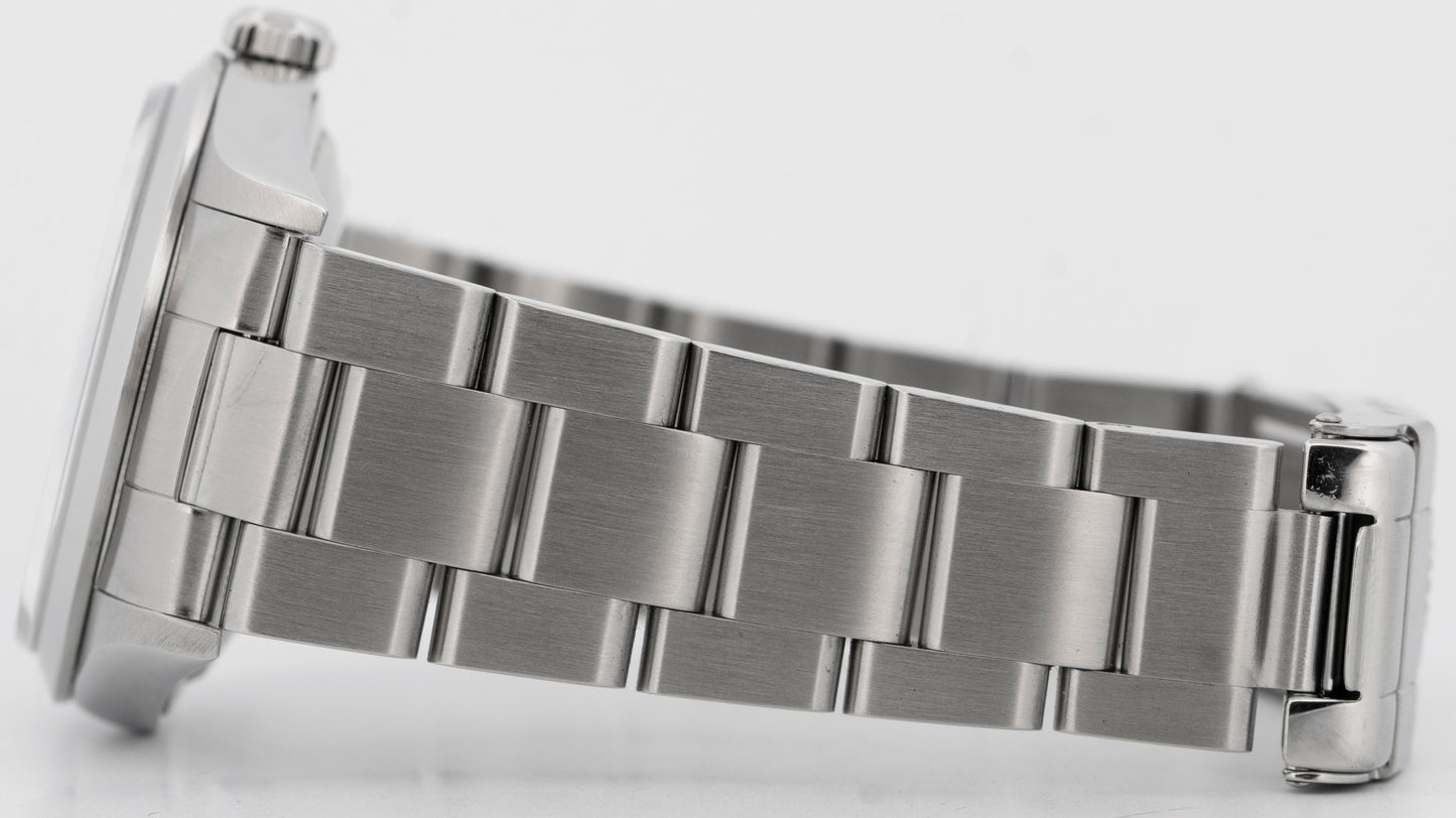 Rolex Explorer I 36mm Black Stainless Steel Oyster NO-HOLES 3-6-9  Watch 14270