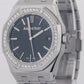 New 50th Anniversary Audemars Piguet Royal Oak Diamond 37mm 15551ST Box Papers