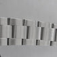 PAPERS Rolex DateJust Silver 36mm Stainless Steel Engine-Turned Watch 16220 BOX
