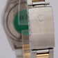 MINT PAPERS Rolex DateJust 36mm Slate DIAMOND 18K Gold Oyster 16233 Watch BOX