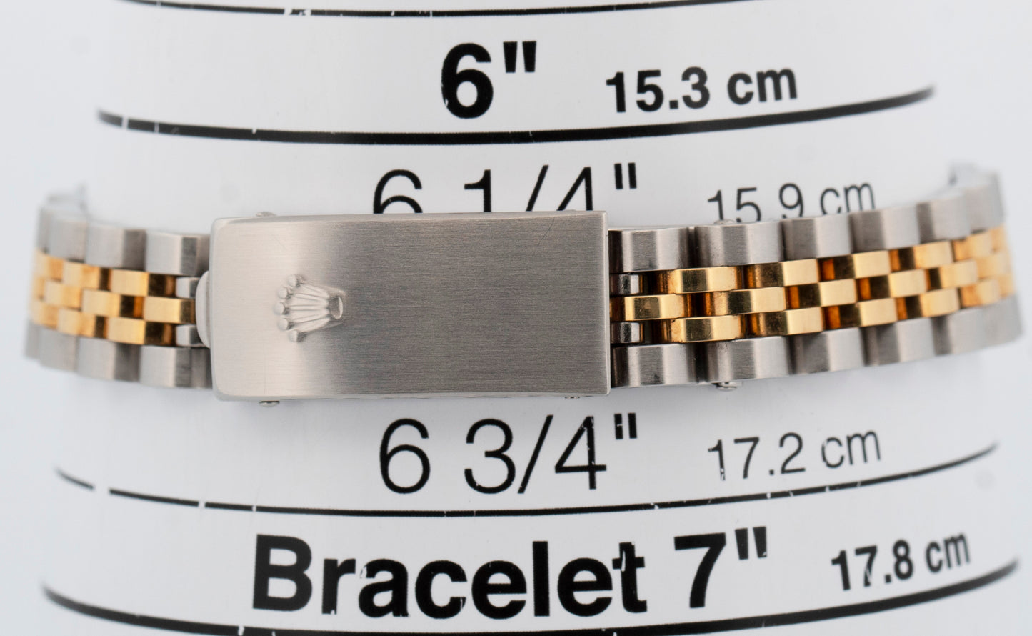 Rolex DateJust WHITE Two-Tone Jubilee 18K Yellow Gold Steel 26mm 79173 Watch