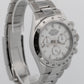 Rolex Daytona Cosmograph CHROMALIGHT WHITE Steel 40mm 116520 Watch