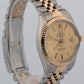 Rolex DateJust 16013 Champagne Two-Tone 18K Yellow Gold Steel Jubilee 36mm Watch