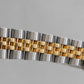 Rolex DateJust WHITE Two-Tone Jubilee 18K Yellow Gold Steel 26mm 79173 Watch