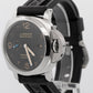 2017 PAPERS Panerai Luminor Marina BLACK Steel 44mm PAM01359 Watch BOX