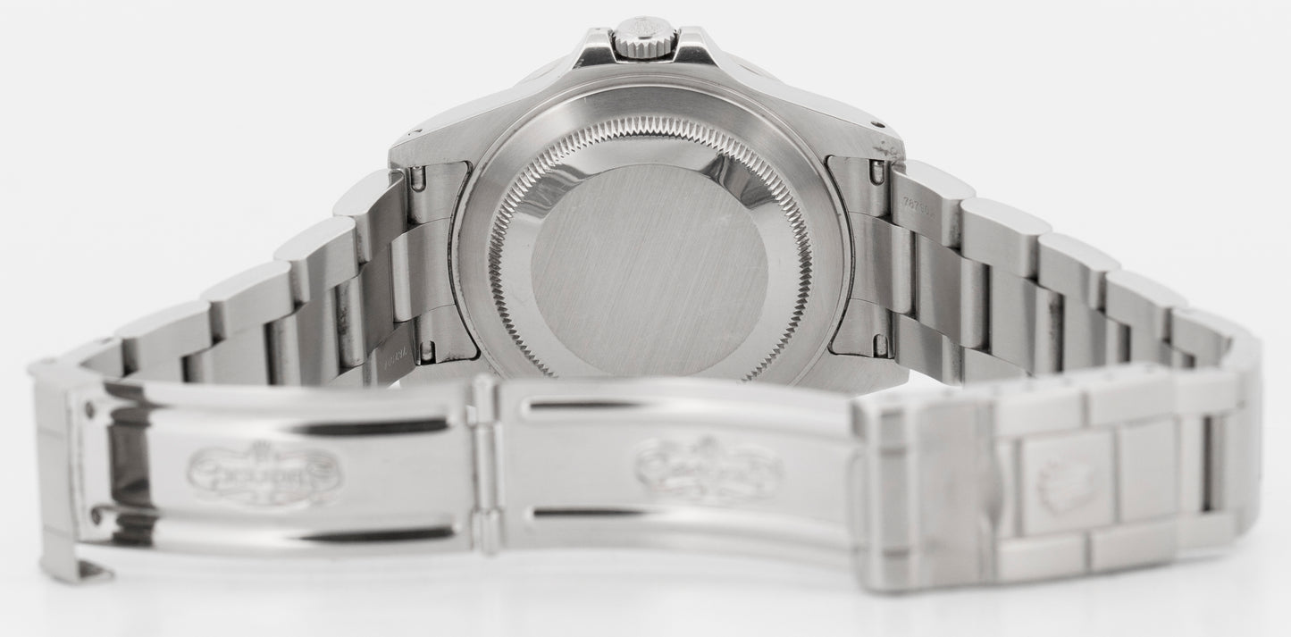 UNPOLISHED PAPERS Rolex Explorer II WHITE Stainless Steel 40mm 16570 Watch BOX