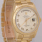 PAPERS Rolex Day-Date President CHAMPAGNE ROMAN 36mm 18K Gold Watch 118238 BOX