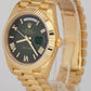 BRAND NEW 2024 Rolex Day-Date President 40mm GREEN OMBRE 18K Gold 228238 BOX