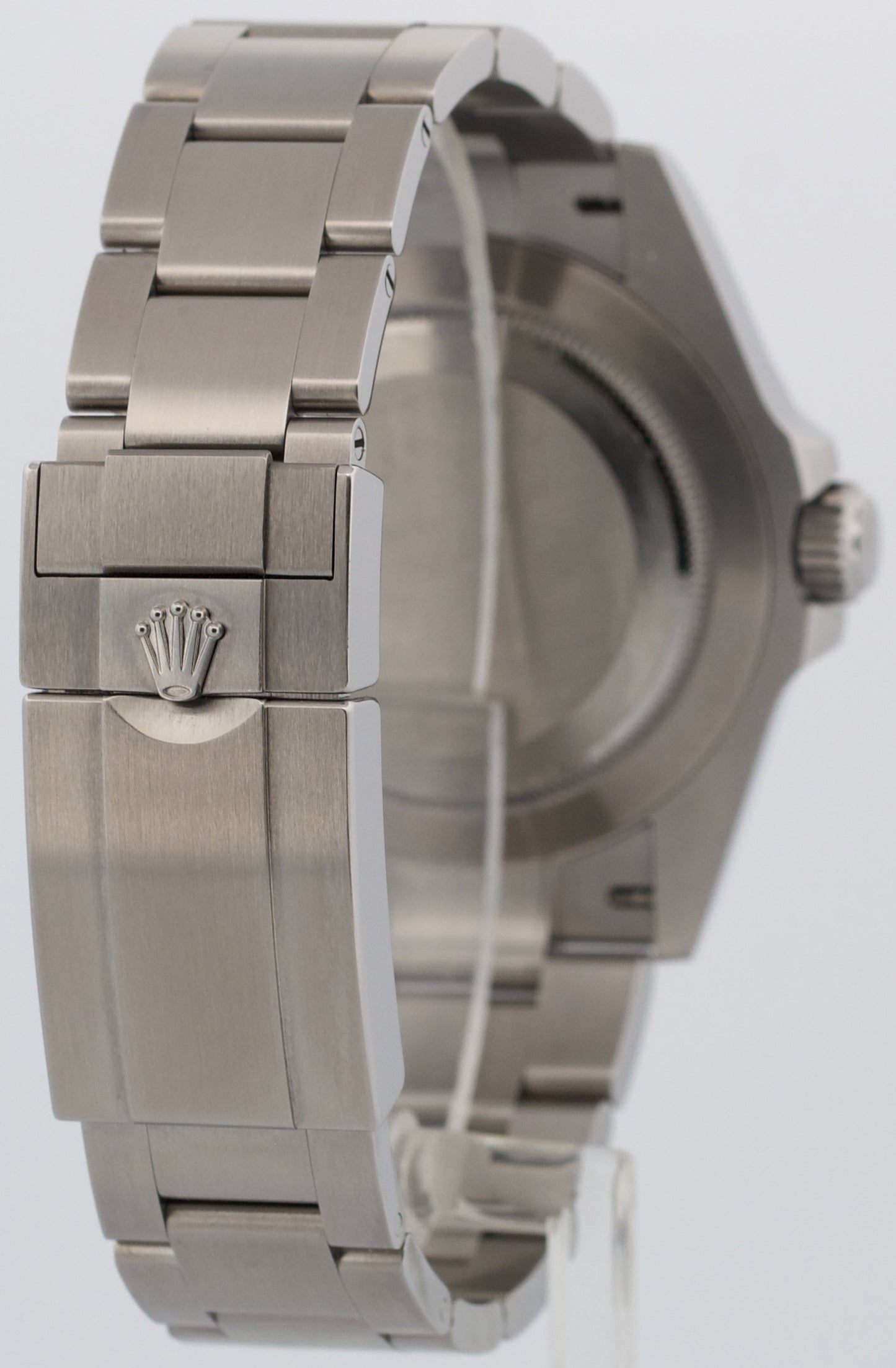 UNPOLISHED 2023 PAPERS Rolex Air-King 40mm Green BLACK Steel Watch 126900 BOX