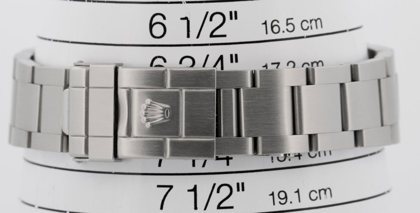 UNPOLISHED PAPERS Rolex Explorer II WHITE Stainless Steel 40mm 16570 Watch BOX