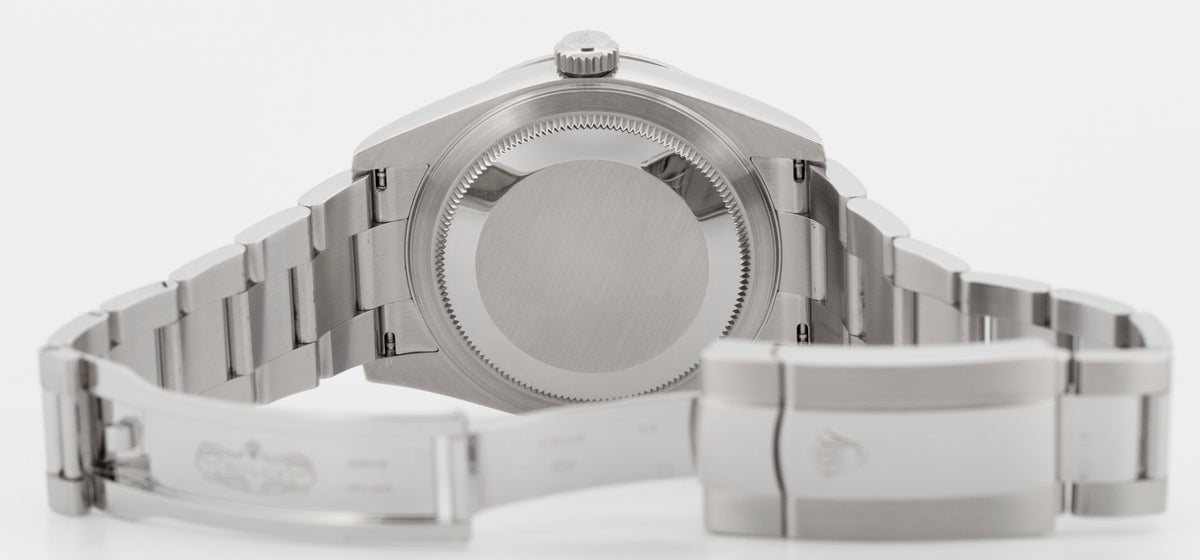 2022 Rolex Sky-Dweller 326934 White Fluted Stainless Steel 42mm Watch Box Papers