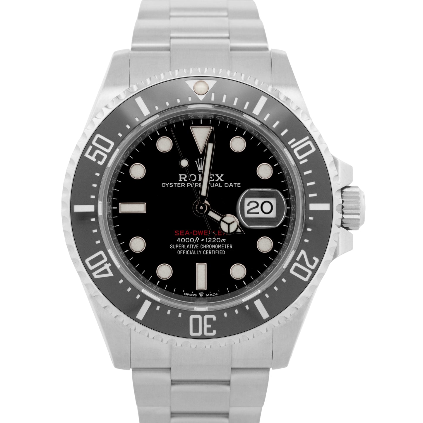 Rolex Sea-Dweller 50th-Anniversary BLACK Red Stainless Steel 43mm MK2 126600