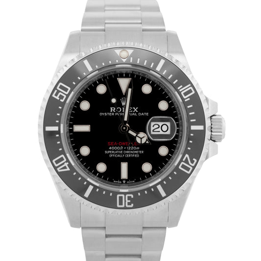 Rolex Sea-Dweller 50th-Anniversary BLACK Red Stainless Steel 43mm MK2 126600