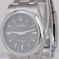 Rolex Oyster Perpetual 39mm RHODIUM Stainless Steel Automatic Watch 114300