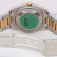 MINT PAPERS Rolex DateJust 36mm Slate DIAMOND 18K Gold Oyster 16233 Watch BOX