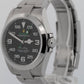 2023 Rolex Air-King 126900 Black Stainless Steel Oyster 40mm Watch Box Papers