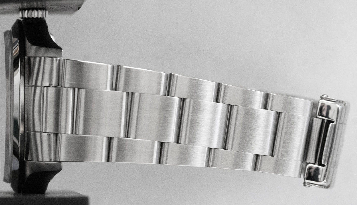 Rolex Explorer I 36mm Black Stainless Steel Oyster NO-HOLES 3-6-9  Watch 14270